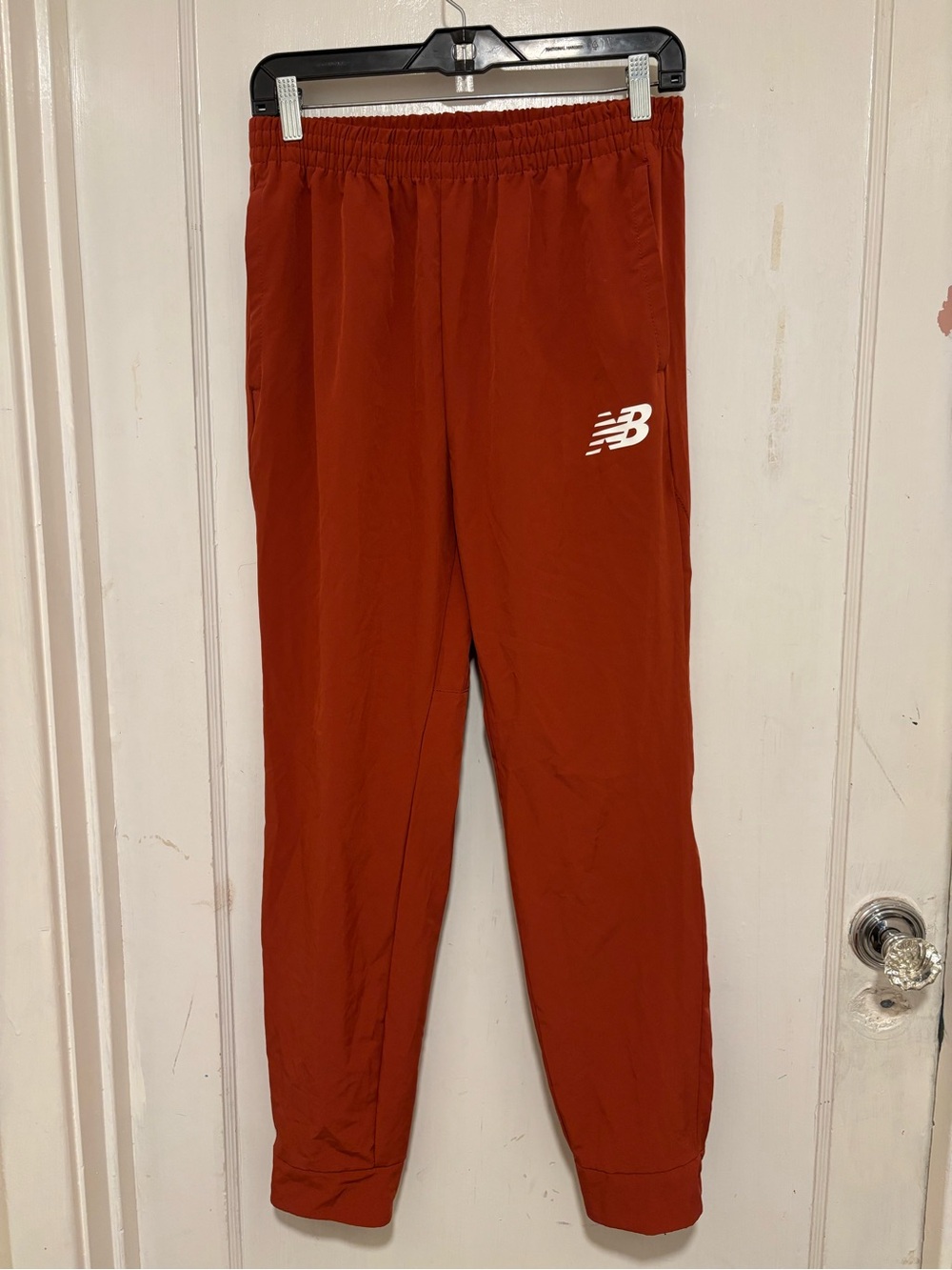 New Balance Men's Rust Red Jogger Pants
